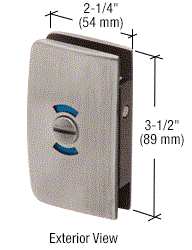 Single Sided Glass Lock - Exterior View.gif
